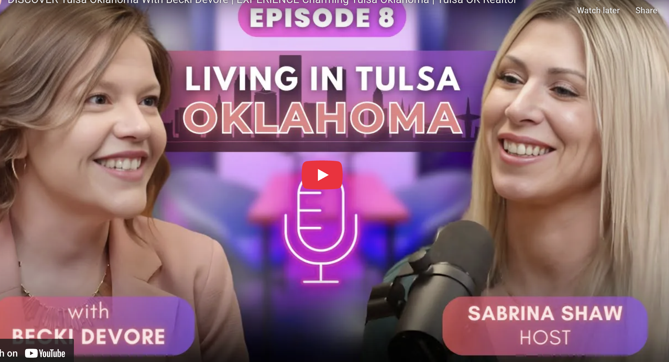 Discover Tulsa Oklahoma with Becki Devore