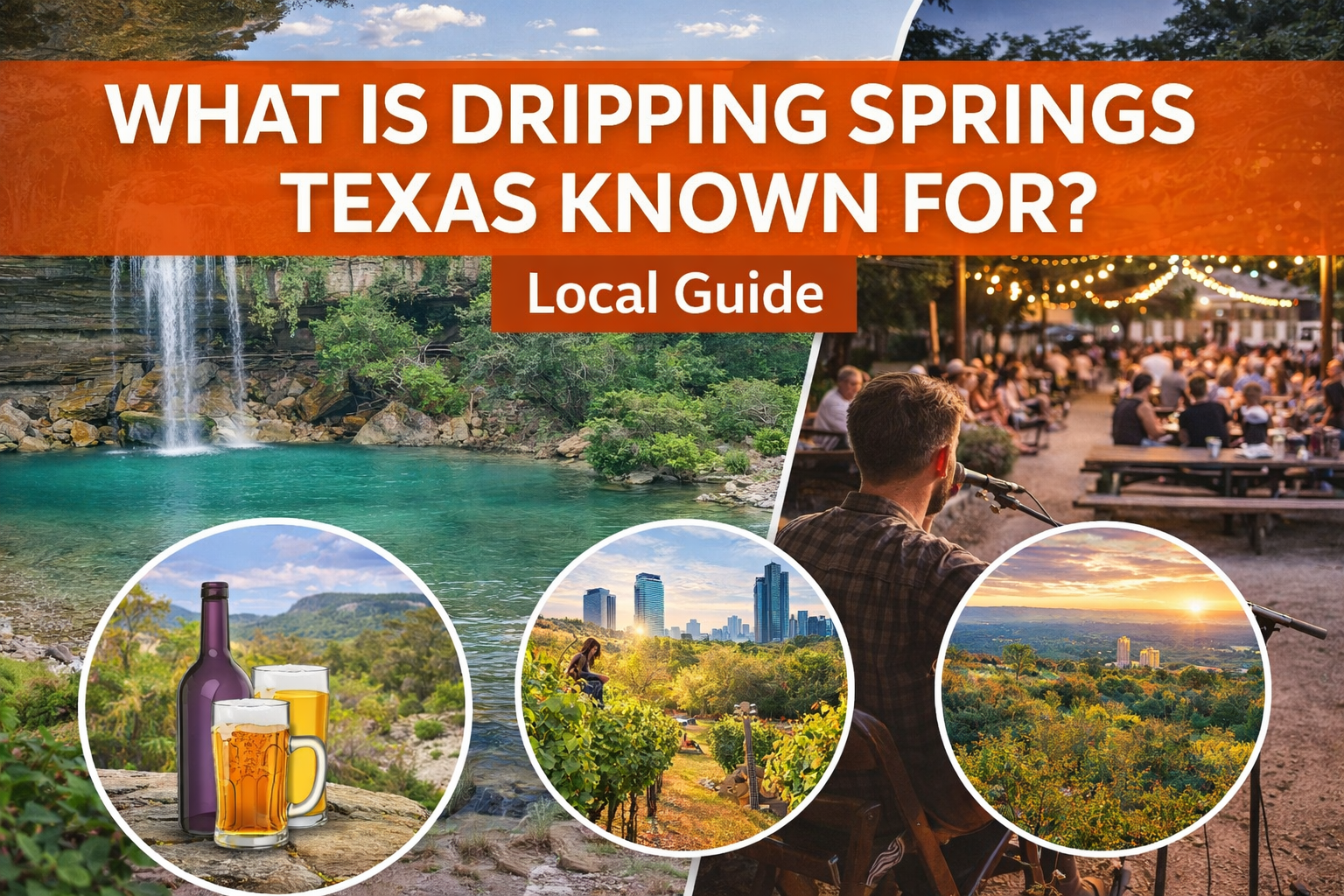 What Is Dripping Springs Texas Known For? Local Guide