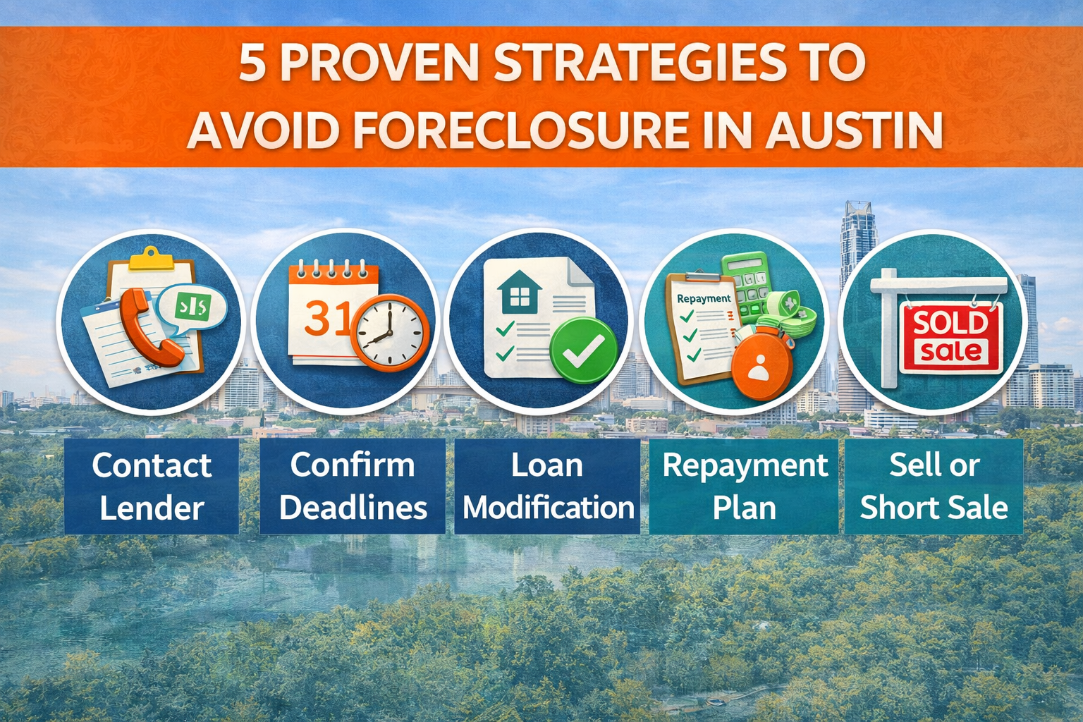 5 Proven Strategies to Avoid Foreclosure in Austin