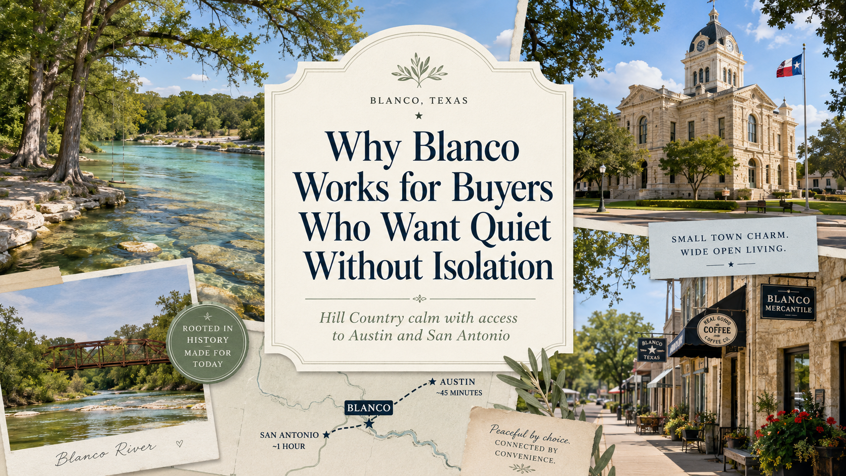 Why Blanco Works for Buyers Who Want Quiet Without Isolation
