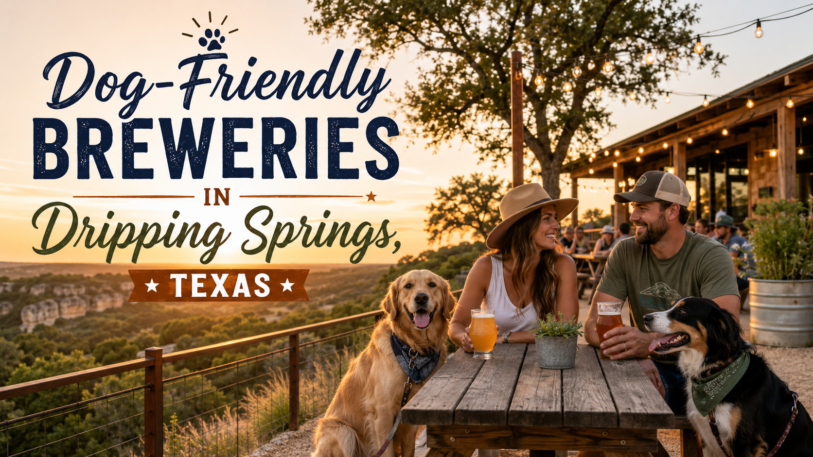 Dog-Friendly Breweries in Dripping Springs, Texas