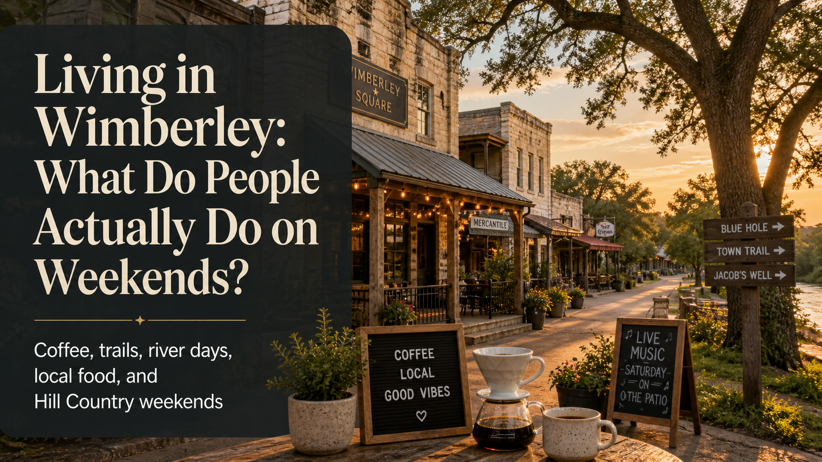 What Weekends in Wimberley Actually Look Like