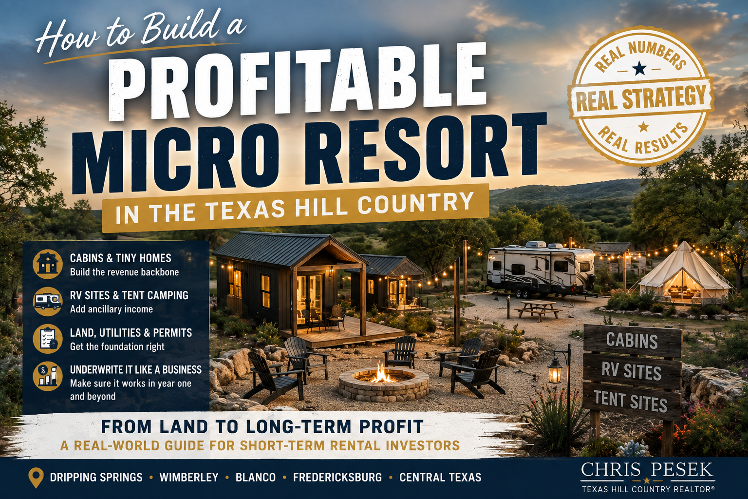 How to Build a Profitable Micro Resort in the Texas Hill Country