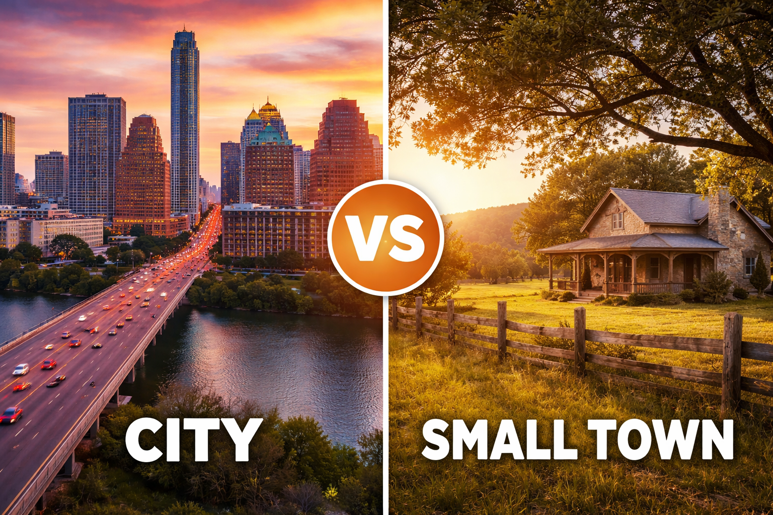 Should You Choose Big City Life or Suburbs and Smaller Cities in Texas?