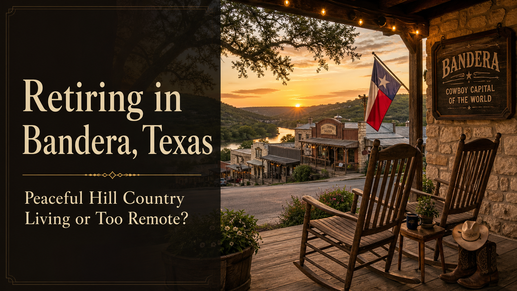 Retiring in Bandera Means Choosing Peace Over Convenience