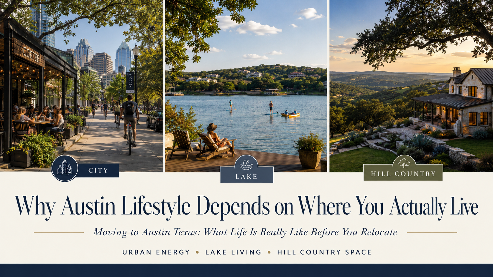 Why Austin Lifestyle Depends on Where You Actually Live
