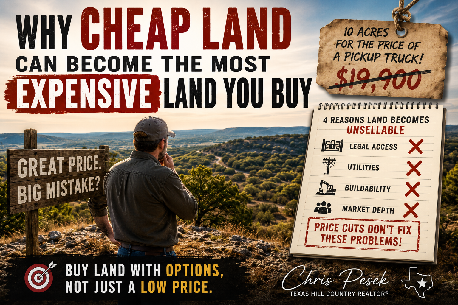 Why Cheap Land Can Become the Most Expensive Land You Buy