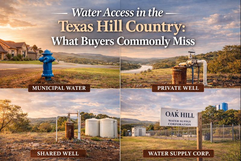 Water Access in the Texas Hill Country: What Buyers Commonly Miss