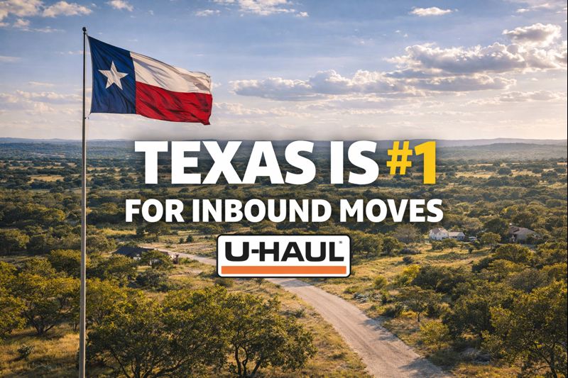 Texas Is the Number One State People Are Moving To Right Now
