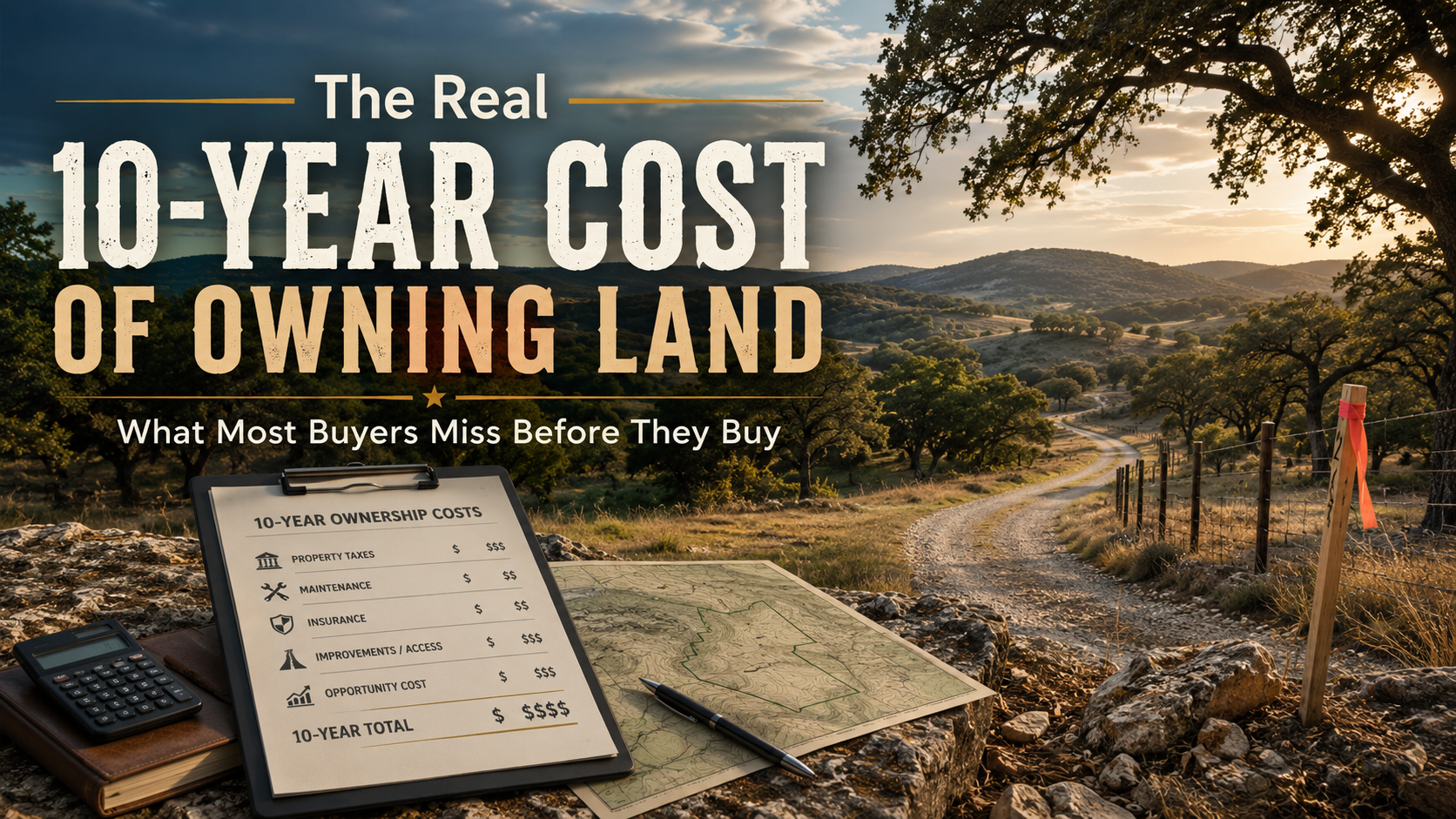 The Real 10-Year Cost of Owning Land