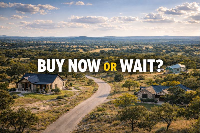 Should I Buy Now or Wait in the Texas Hill Country