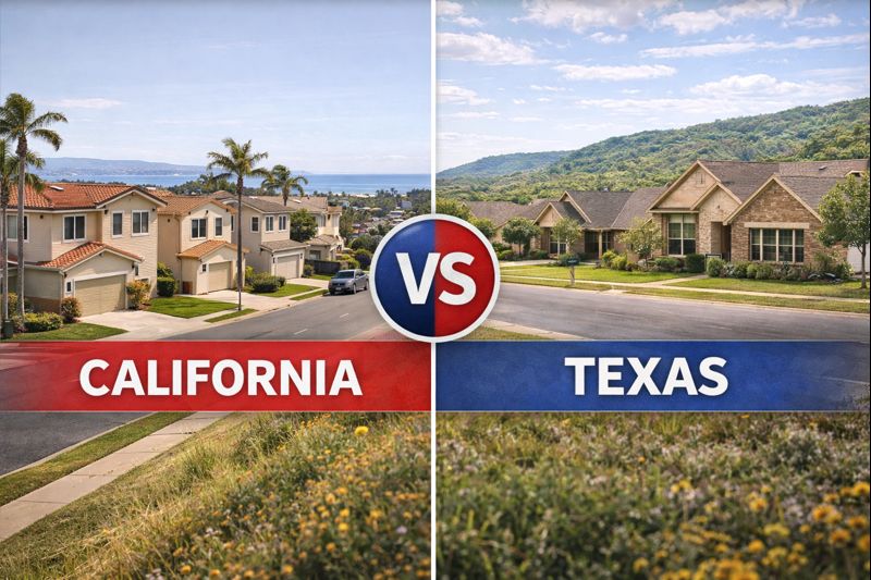 Is It Better to Live in California or Texas
