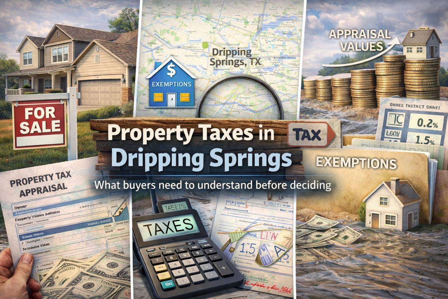 Property taxes in Dripping Springs: what buyers need to understand before deciding