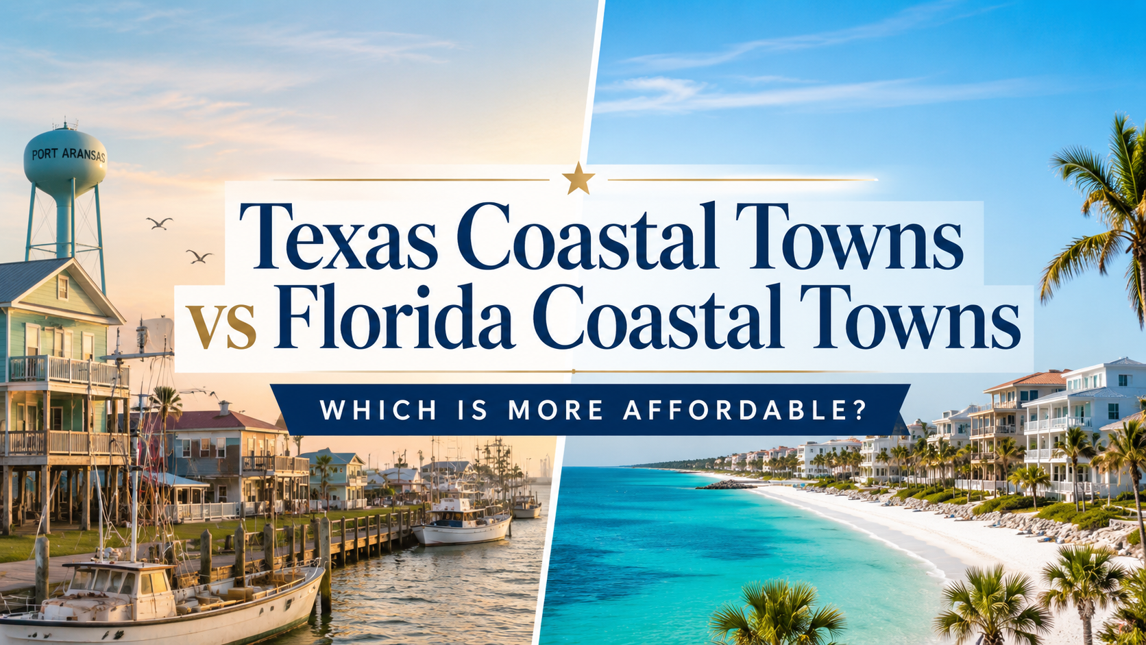Are Texas Coastal Towns Cheaper Than Florida Coastal Towns?