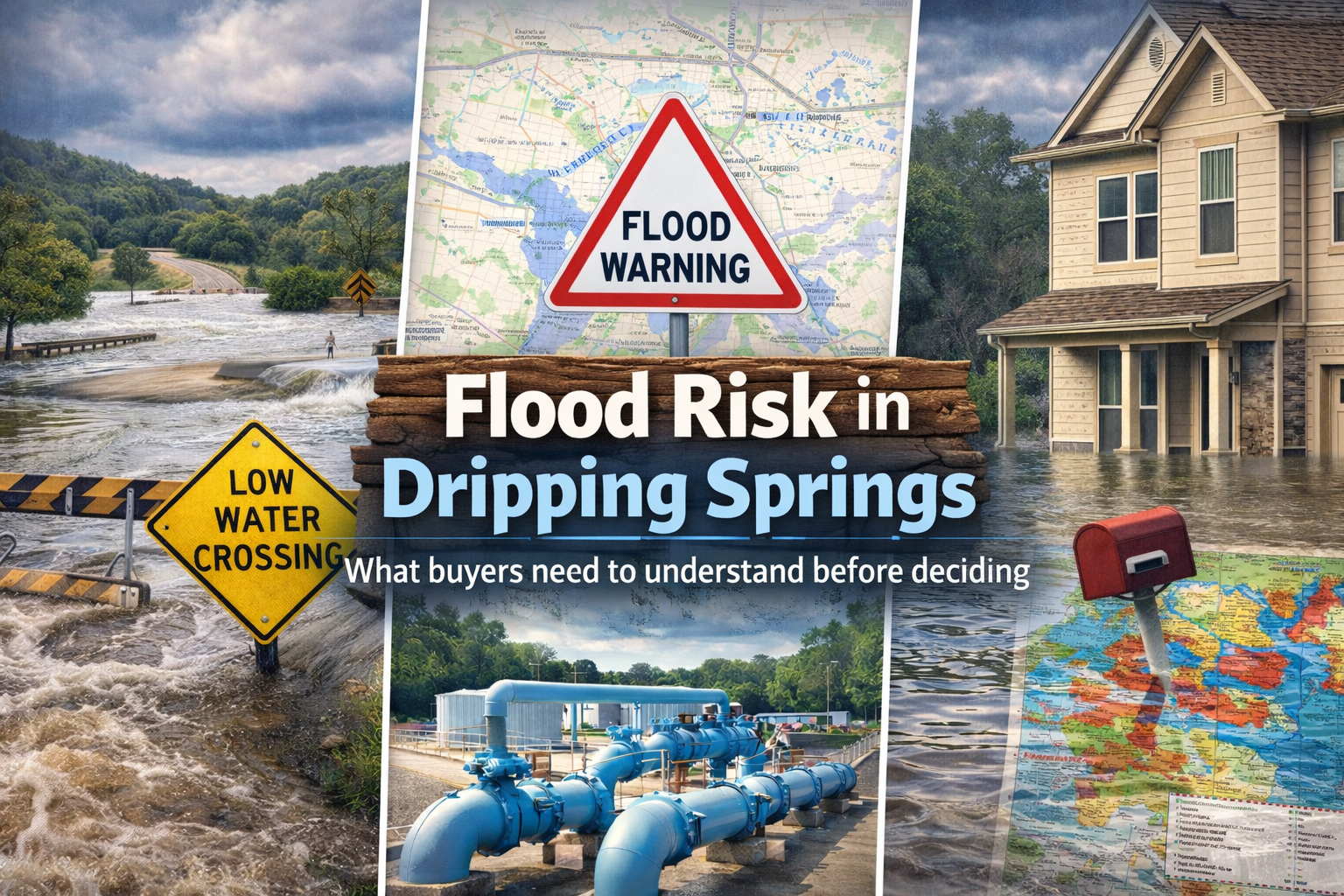 Flood risk in Dripping Springs: what buyers need to understand before deciding