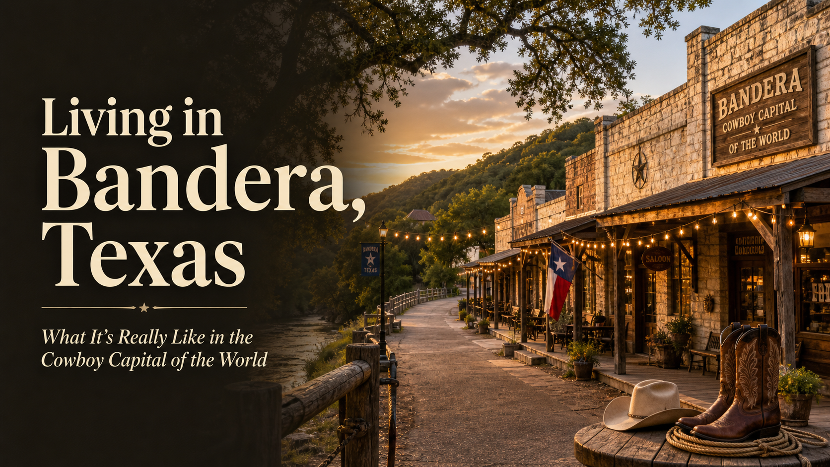 Living in Bandera Means Buying Into a Real Cowboy-Town Lifestyle