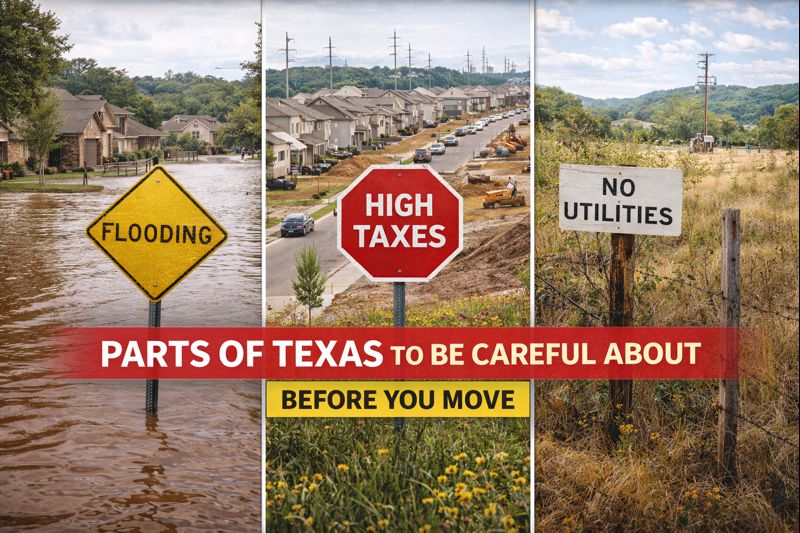Parts of Texas to Be Careful About Before You Move