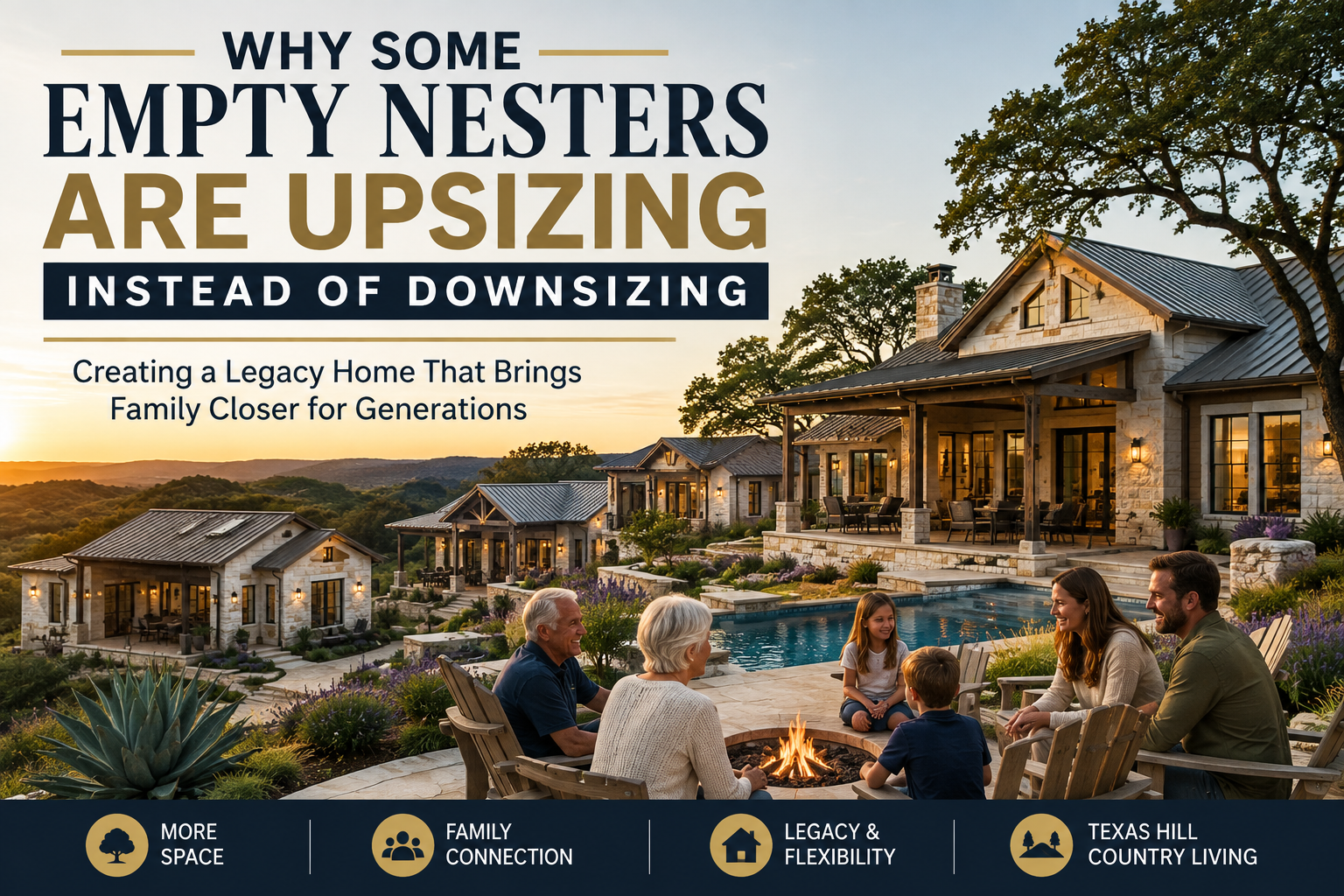Why Some Empty Nesters Are Upsizing Instead of Downsizing