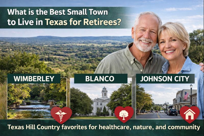 What Is the Best Small Town to Live in Texas for Retirees