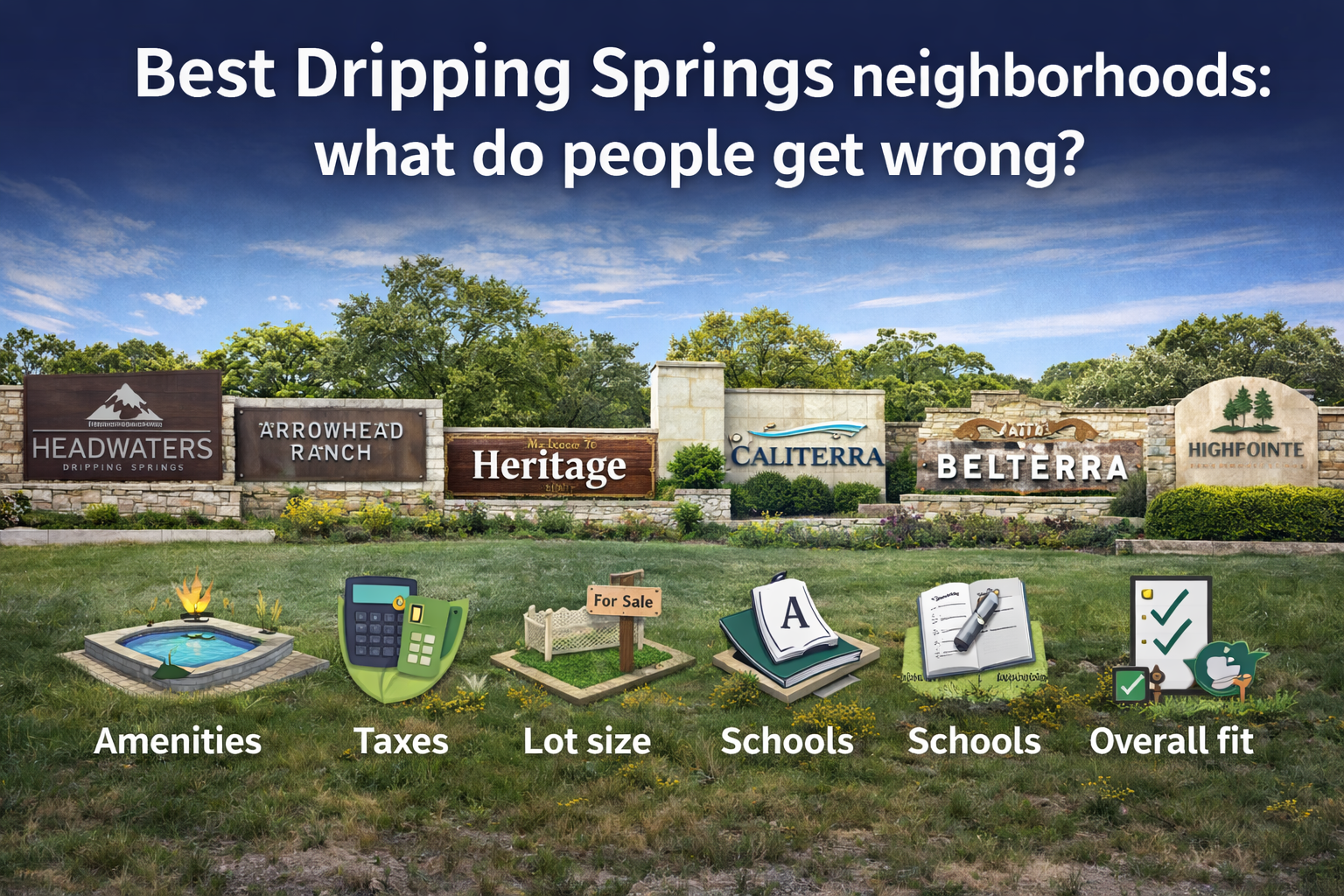 Neighborhood comparisons