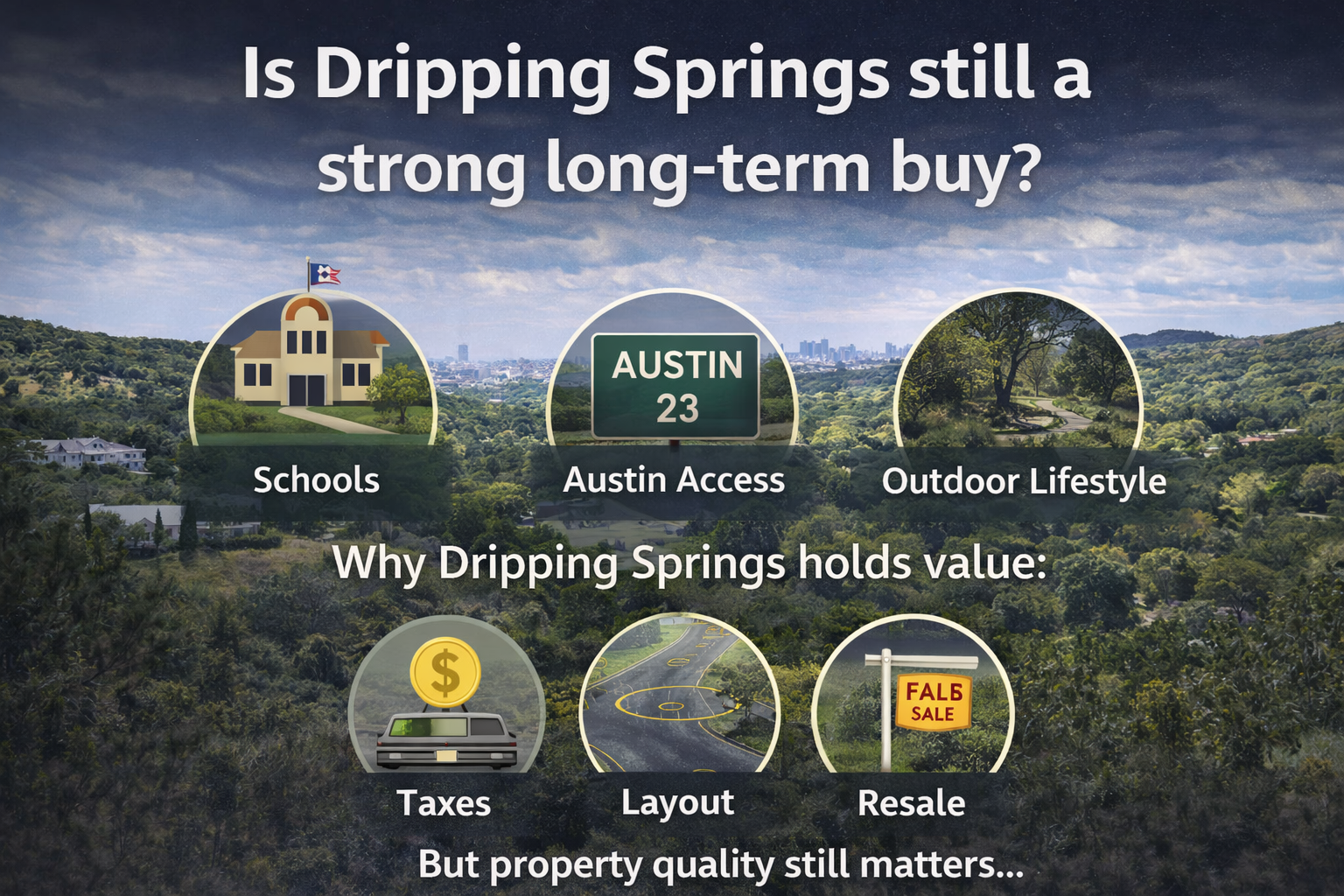 Is Dripping Springs Still a Strong Place to Buy Long Term?