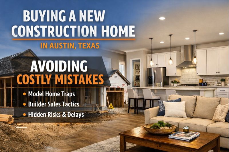  Buying a New Construction Home in Austin TX Without Costly Mistakes