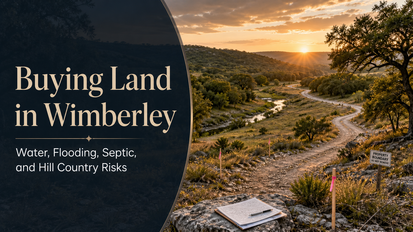 Buying Land in Wimberley Means Checking the Risks First