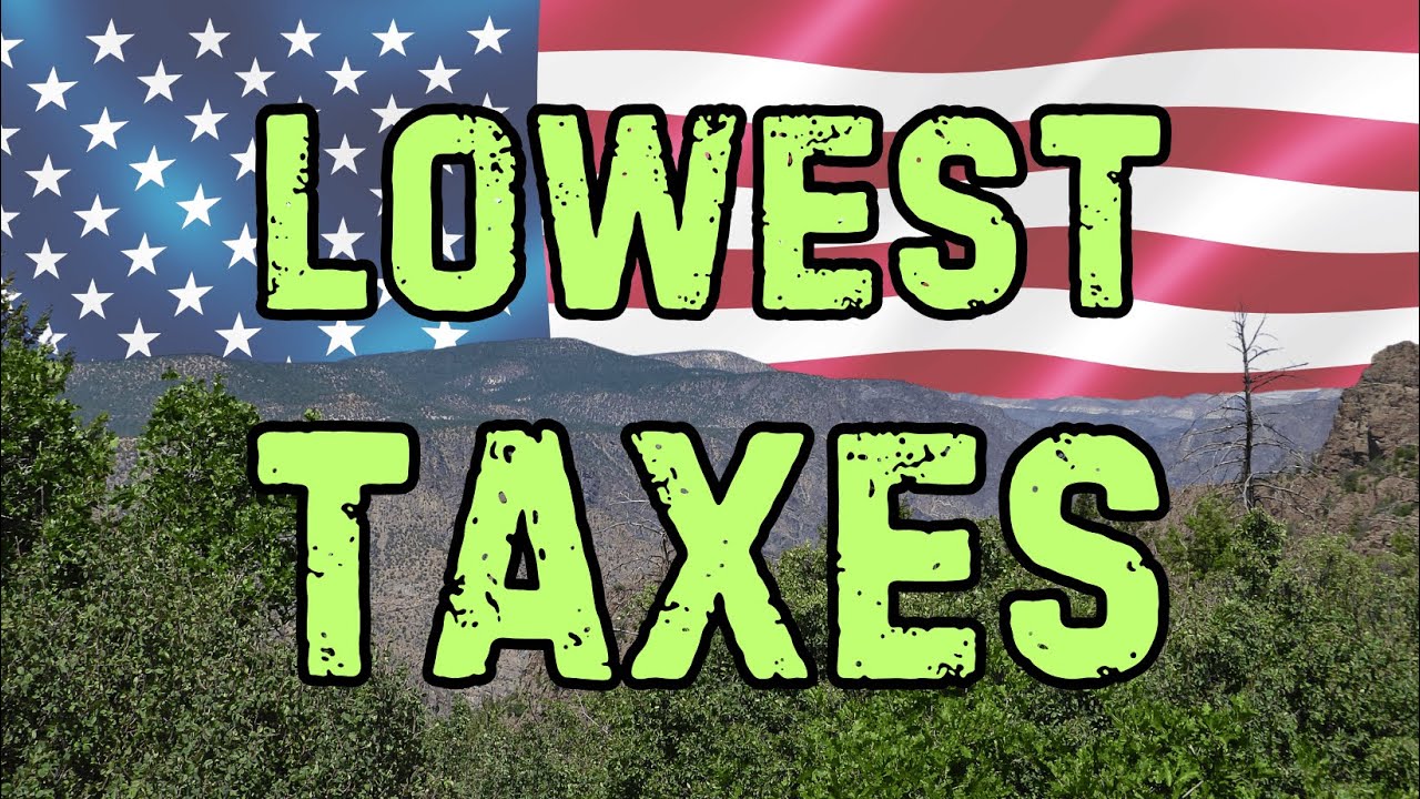 Best U.S. States With the Lowest Taxes for Retirement and Land Buyers