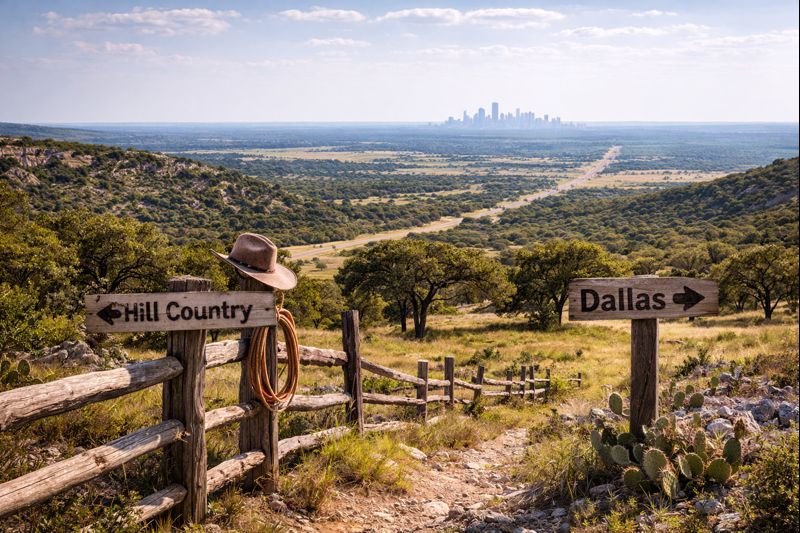 Texas Hill Country to Dallas: What the Distance and Lifestyle Shift Really Mean