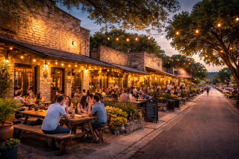 Best Restaurants in Dripping Springs Locals Actually Go To