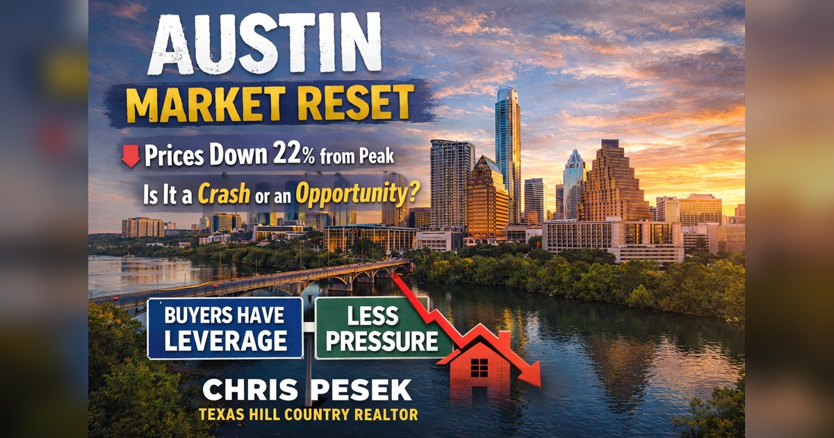 Austin’s Market Reset: Dip, Opportunity, or Just Normal Again