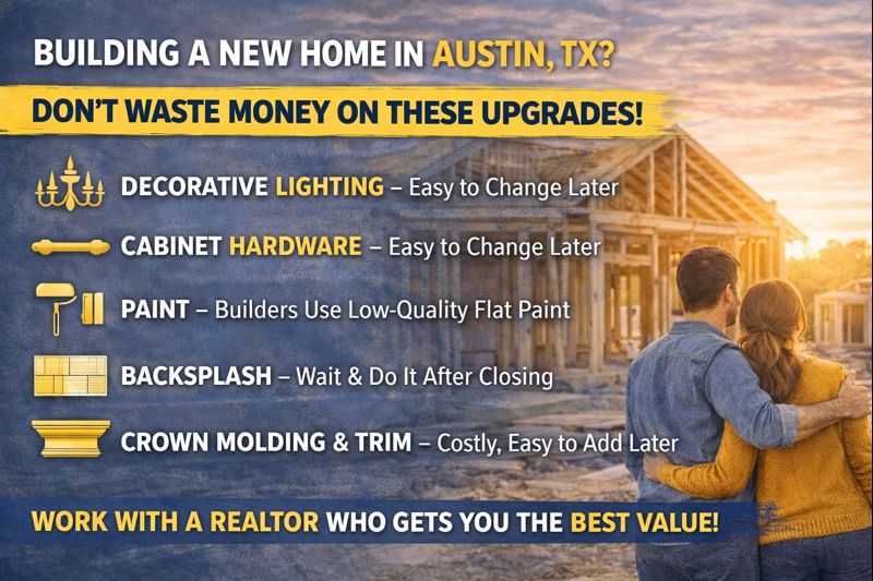 5 New Construction Upgrades in Austin, TX That Aren’t Worth the Money