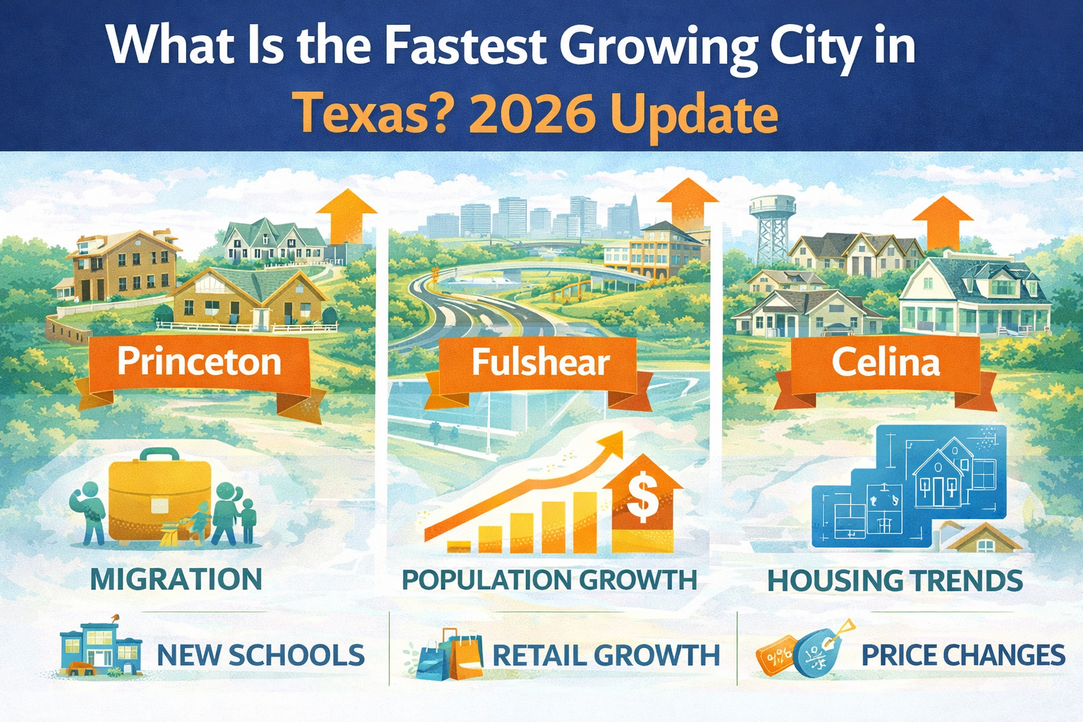 What Is the Fastest Growing City in Texas? 2026 Update