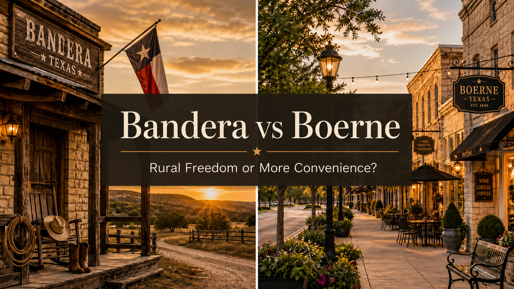 Bandera vs Boerne: Which Hill Country Lifestyle Fits You Better?