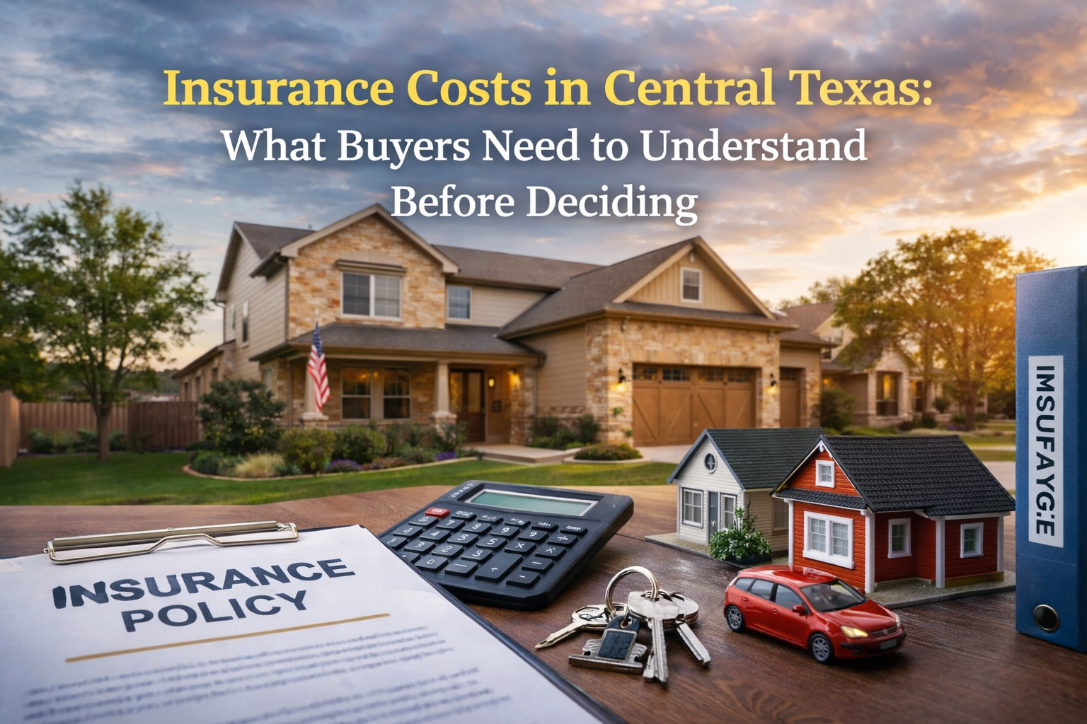 Insurance Costs in Central Texas: What Buyers Need to Understand Before Deciding