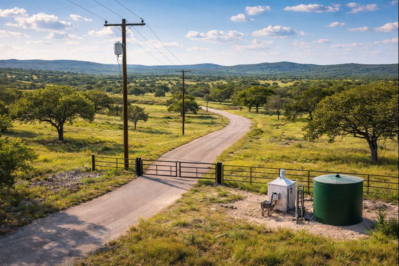 How to Find Acreage With Utilities and Good Access in the Texas Hill Country