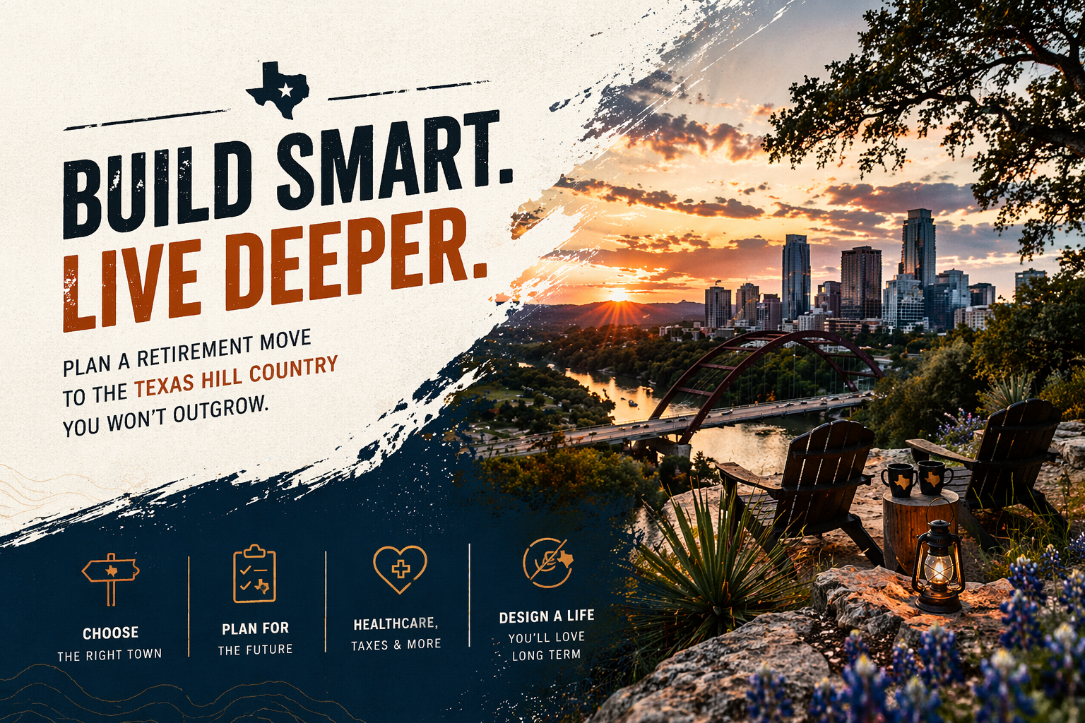 How to Plan a Texas Hill Country Retirement Move You Will Still Love 20 Years From Now