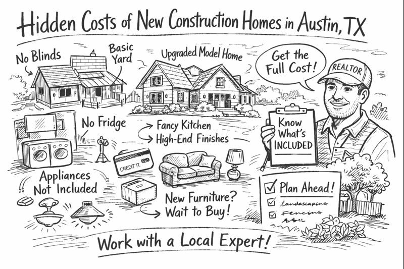 Hidden Costs to Expect When Buying a New Construction Home in Austin TX