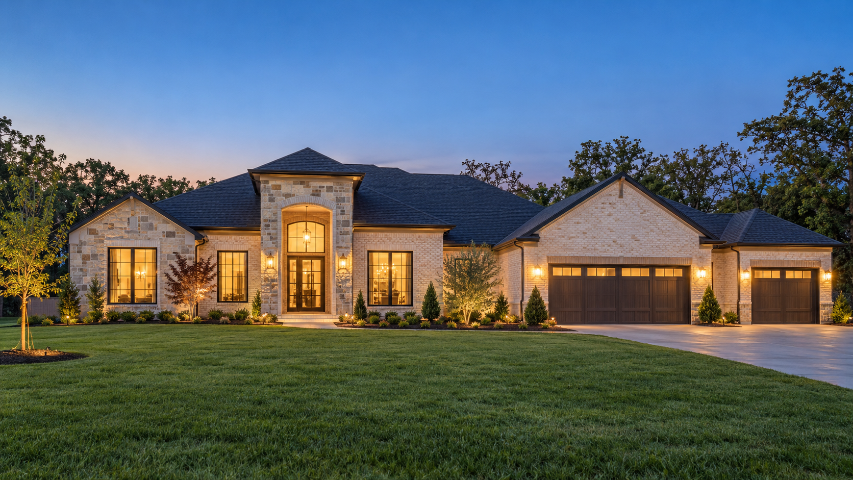 Million Dollar Homes in Bixby, OK: Pine Ridge Luxury New Construction Home Tour